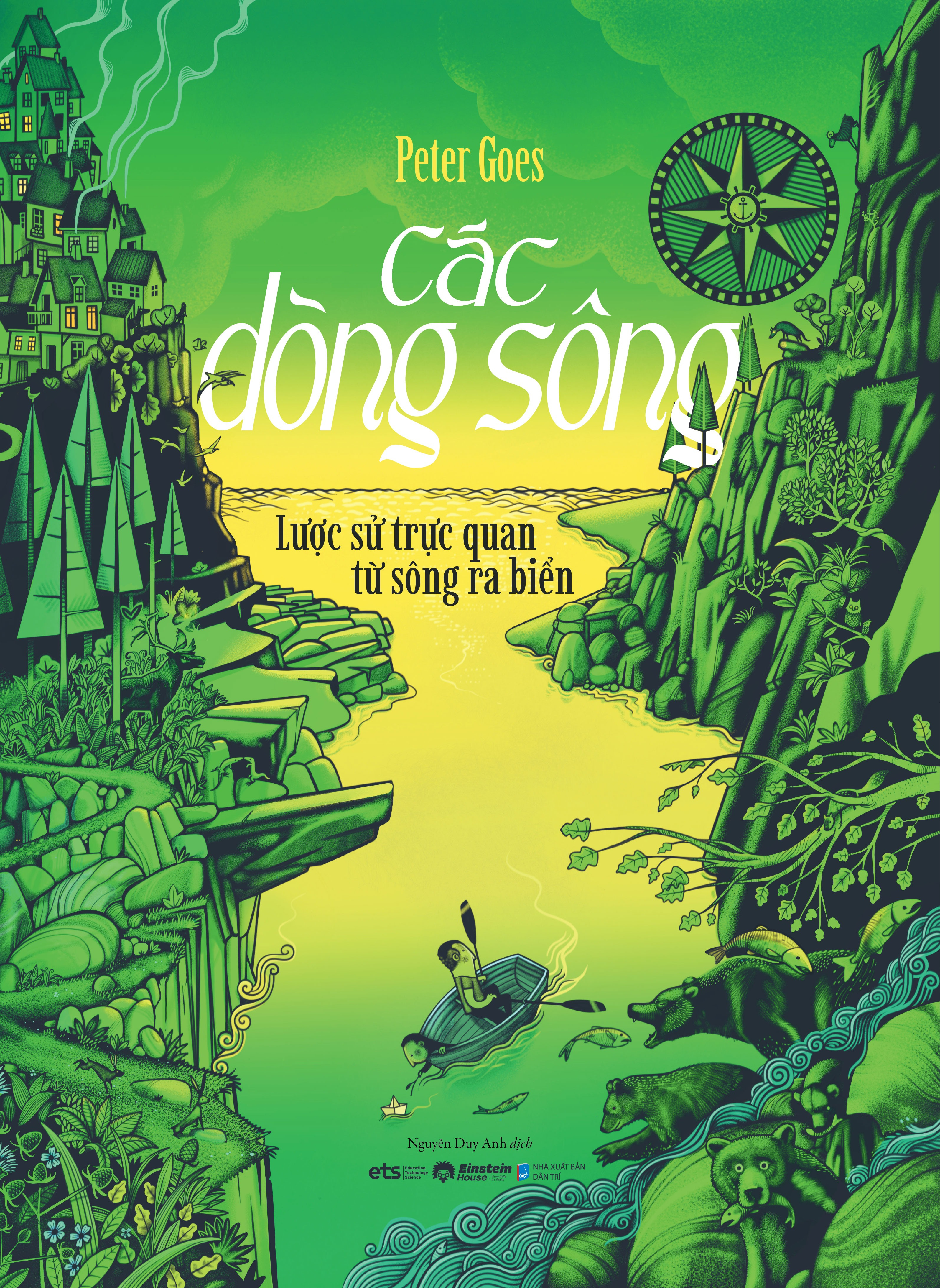 các dòng sông - lược sử trực quan từ sông ra biển - bìa cứng - tặng kèm móc khóa - Ảnh 2