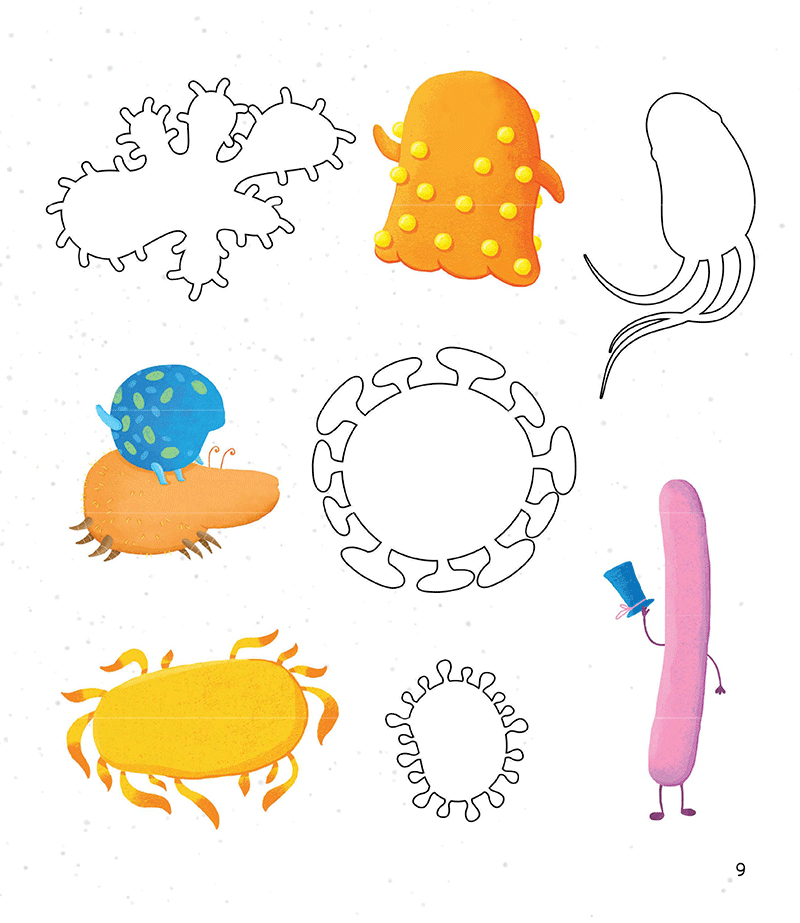 các hoạt động và trò chơi về virus và vi khuẩn - Ảnh 9