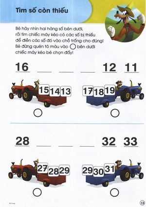 các kĩ năng học tập của disney - cùng học chữ số - Ảnh 14