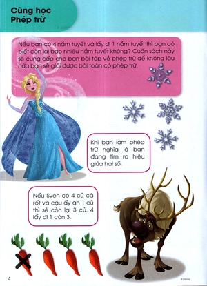 các kĩ năng học tập của disney - cùng học phép trừ - Ảnh 5