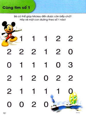 các kĩ năng học tập của disney - cùng học số và cách đếm - Ảnh 12