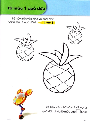 các kĩ năng học tập của disney - cùng học số và cách đếm - Ảnh 13