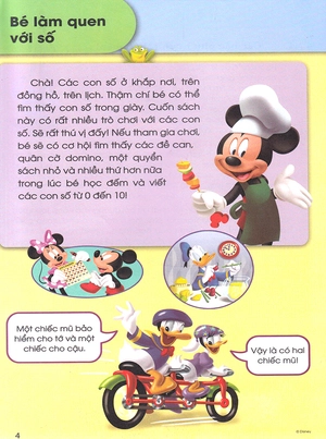 các kĩ năng học tập của disney - cùng học số và cách đếm - Ảnh 4