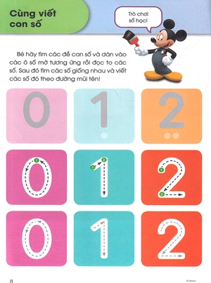 các kĩ năng học tập của disney - cùng học số và cách đếm - Ảnh 8