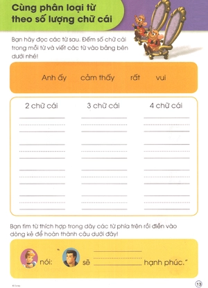 các kĩ năng học tập của disney - cùng học từ vựng (6-7 tuổi) - Ảnh 11