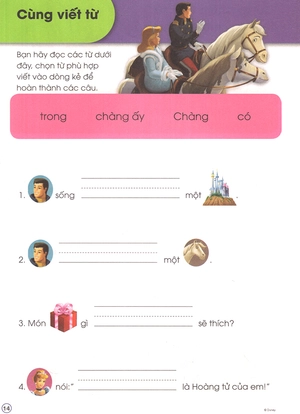 các kĩ năng học tập của disney - cùng học từ vựng (6-7 tuổi) - Ảnh 12