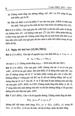các kỳ thi toán vmo - lời giải và bình luận - Ảnh 7