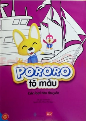 các loại tàu thuyền - pororo tô màu - Ảnh 2