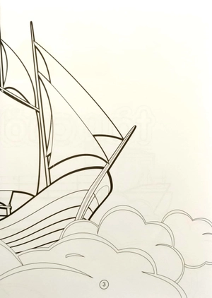 các loại tàu thuyền - pororo tô màu - Ảnh 6