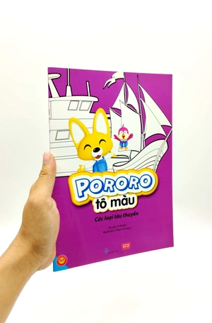 các loại tàu thuyền - pororo tô màu - Ảnh 8