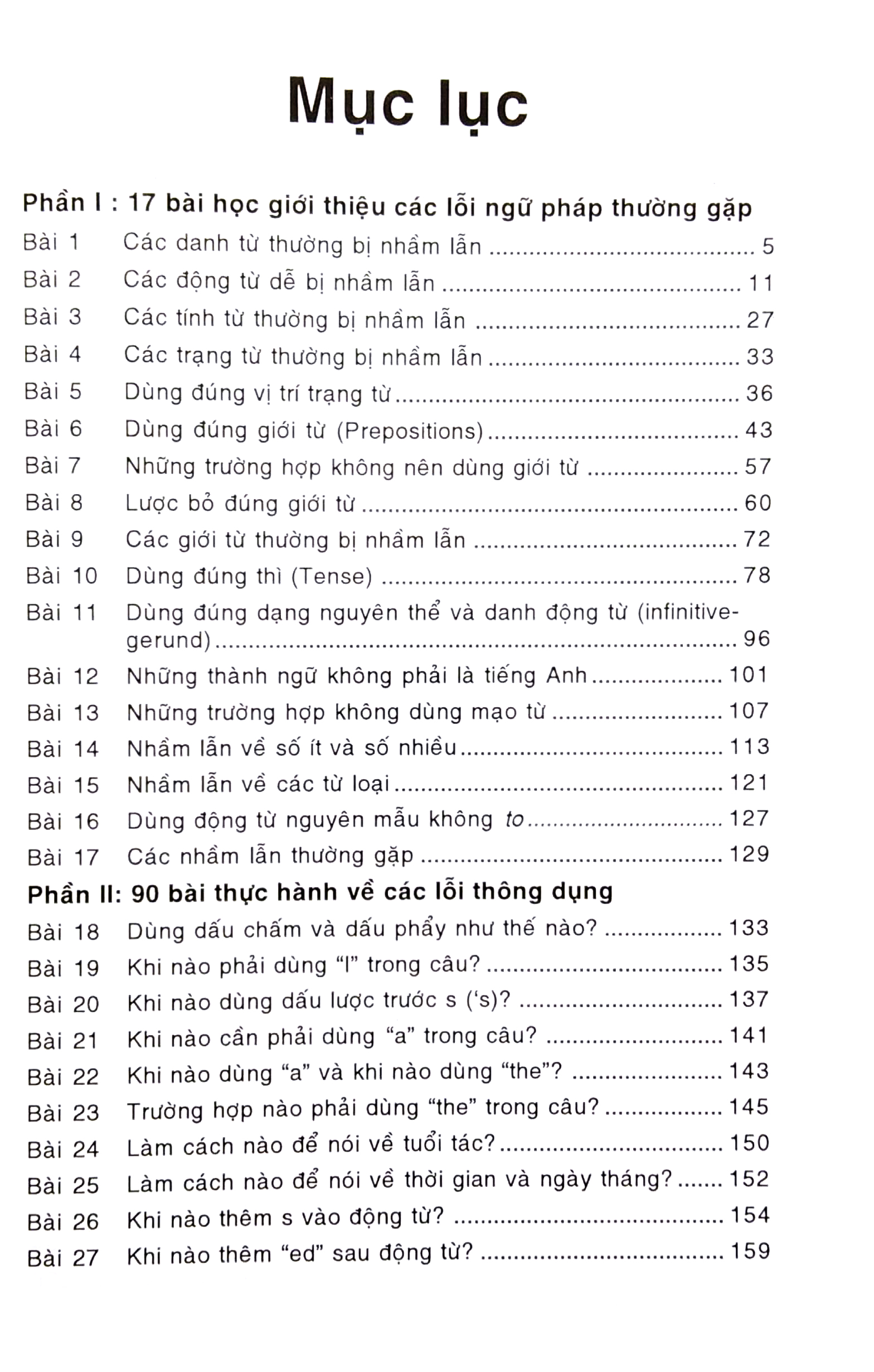 các lỗi thường gặp trong tiếng anh - common mistakes in english - Ảnh 4