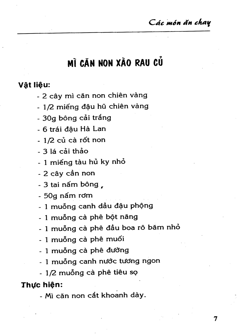 Các Món Ăn Chay - Ảnh 3