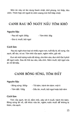 các món ăn có ích cho người bệnh đường hô hấp (tái bản 2015) - Ảnh 27