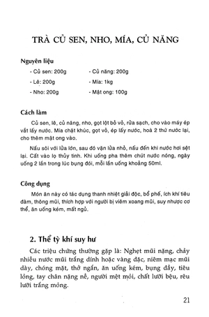 các món ăn có ích cho người bệnh đường hô hấp (tái bản 2015) - Ảnh 39