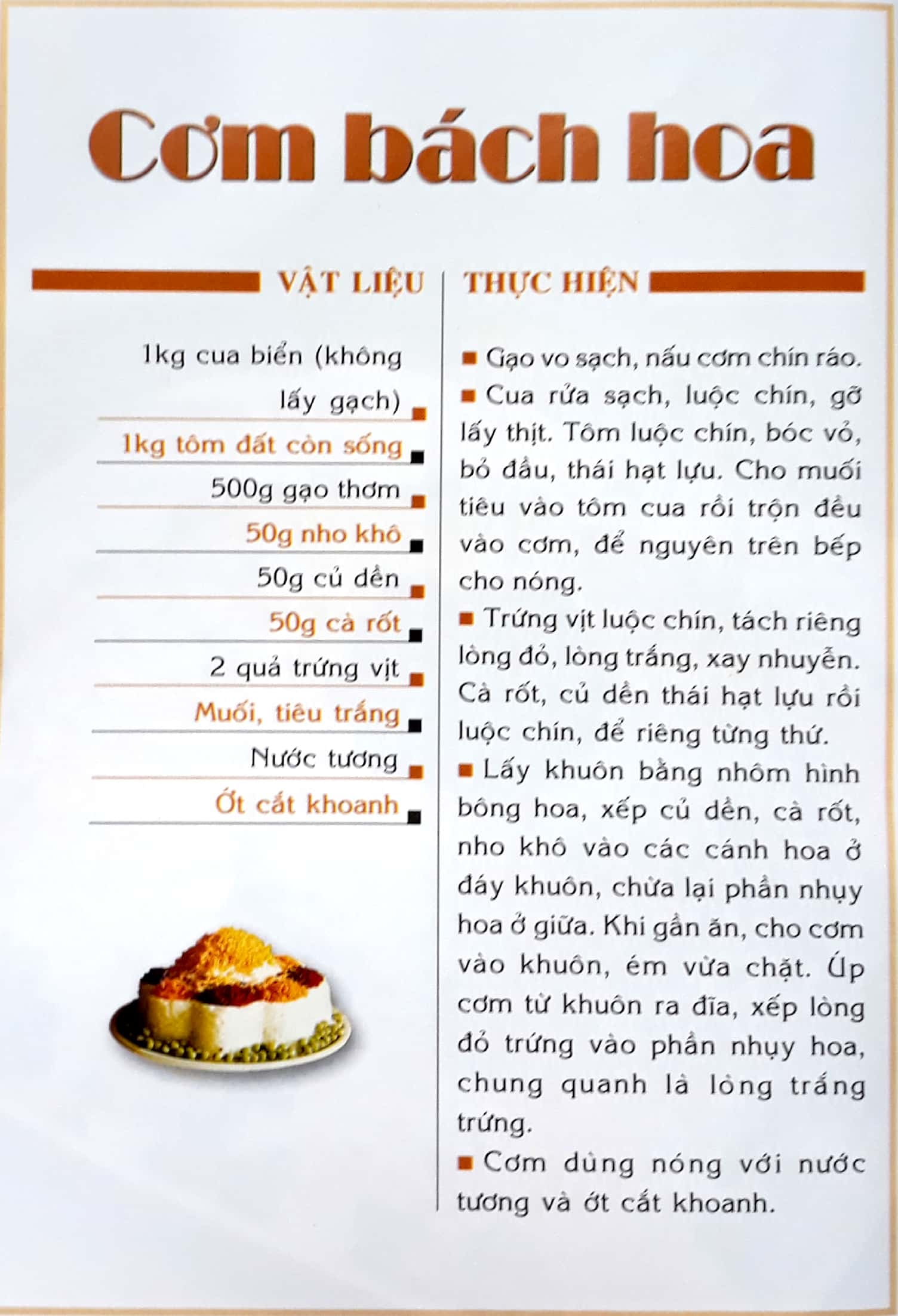 các món cơm, xôi và bánh mặn (tb) - Ảnh 6
