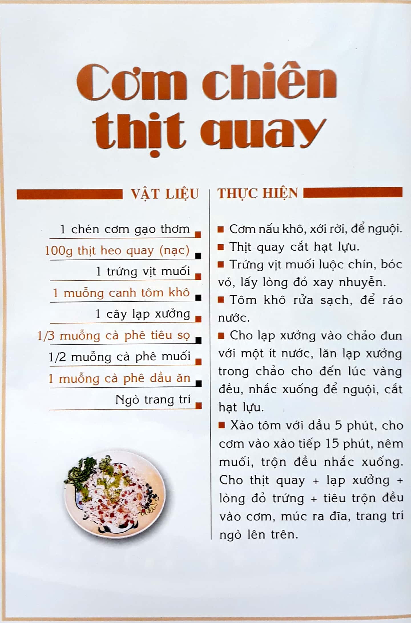 các món cơm, xôi và bánh mặn (tb) - Ảnh 8