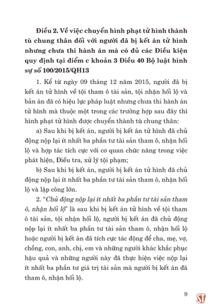 các nghị quyết của hội đồng thẩm phán tòa án nhân dân tối cao hướng dẫn thi hành bộ luật hình sự hiện hành - Ảnh 10