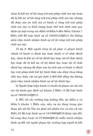 các nghị quyết của hội đồng thẩm phán tòa án nhân dân tối cao hướng dẫn thi hành bộ luật hình sự hiện hành - Ảnh 13
