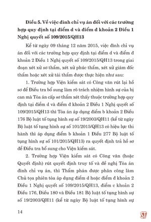 các nghị quyết của hội đồng thẩm phán tòa án nhân dân tối cao hướng dẫn thi hành bộ luật hình sự hiện hành - Ảnh 15