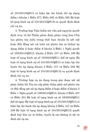 các nghị quyết của hội đồng thẩm phán tòa án nhân dân tối cao hướng dẫn thi hành bộ luật hình sự hiện hành - Ảnh 16