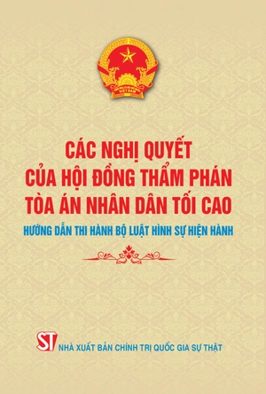 các nghị quyết của hội đồng thẩm phán tòa án nhân dân tối cao hướng dẫn thi hành bộ luật hình sự hiện hành - Ảnh 2