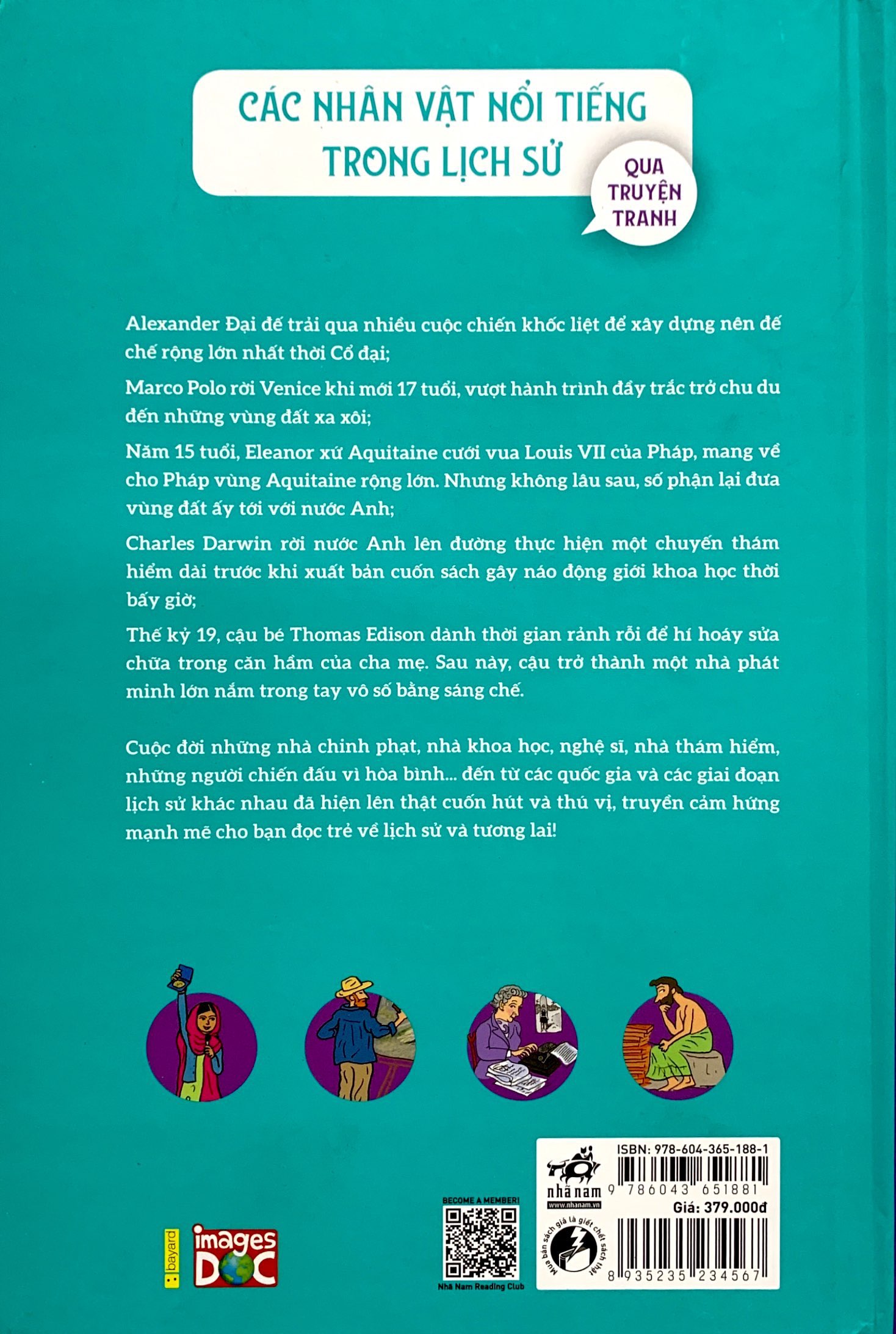 các nhân vật nổi tiếng trong lịch sử qua truyện tranh - Ảnh 9