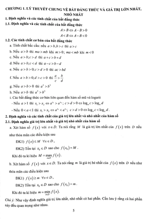 các phương pháp hiệu quả giải bài toán về bất đẳng thức và giá trị lớn nhất nhỏ nhất - Ảnh 5