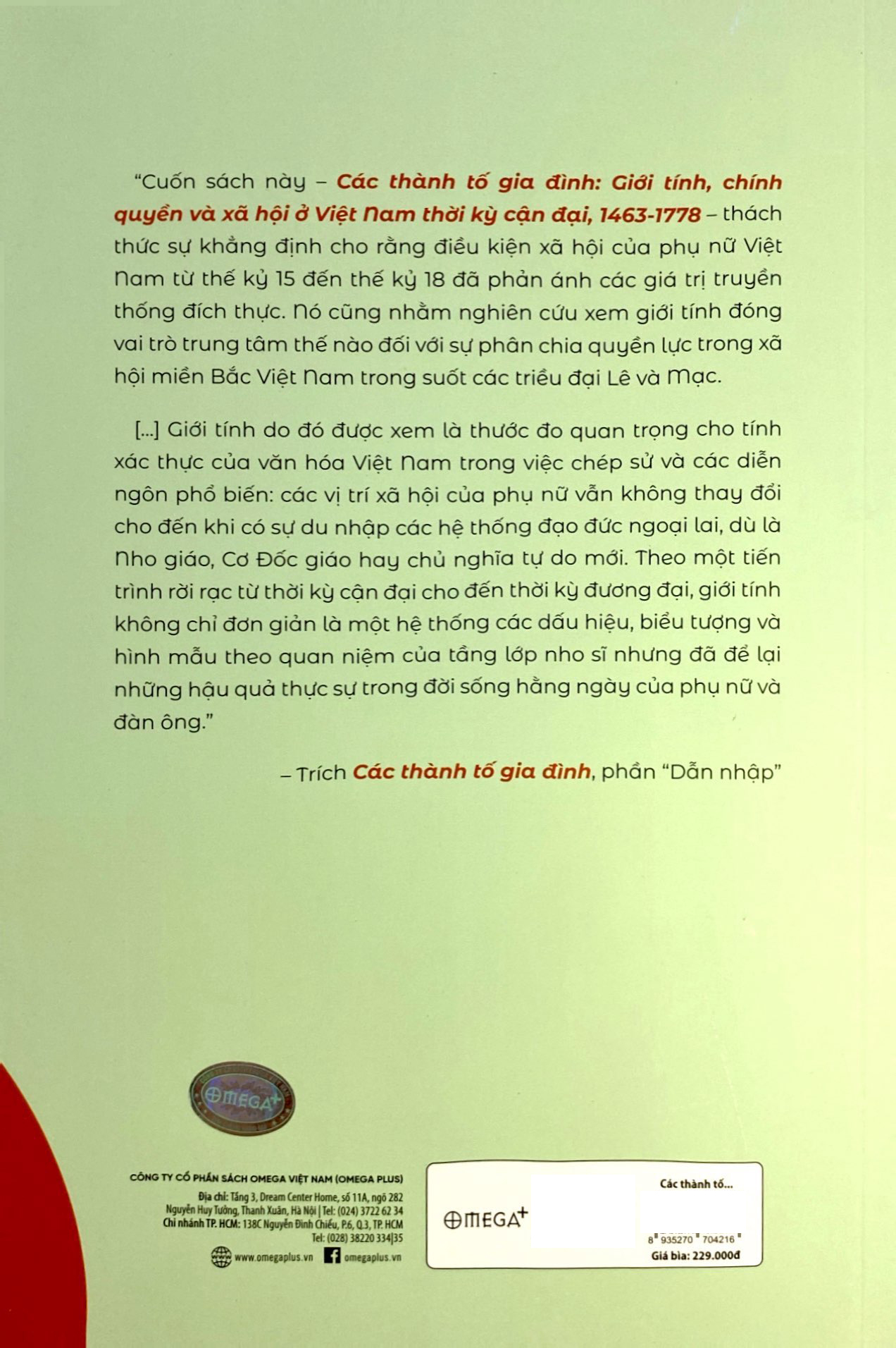 các thành tố gia đình - giới tính, chính quyền và xã hội ở việt nam thời kỳ cận đại 1463-1778 - Ảnh 9