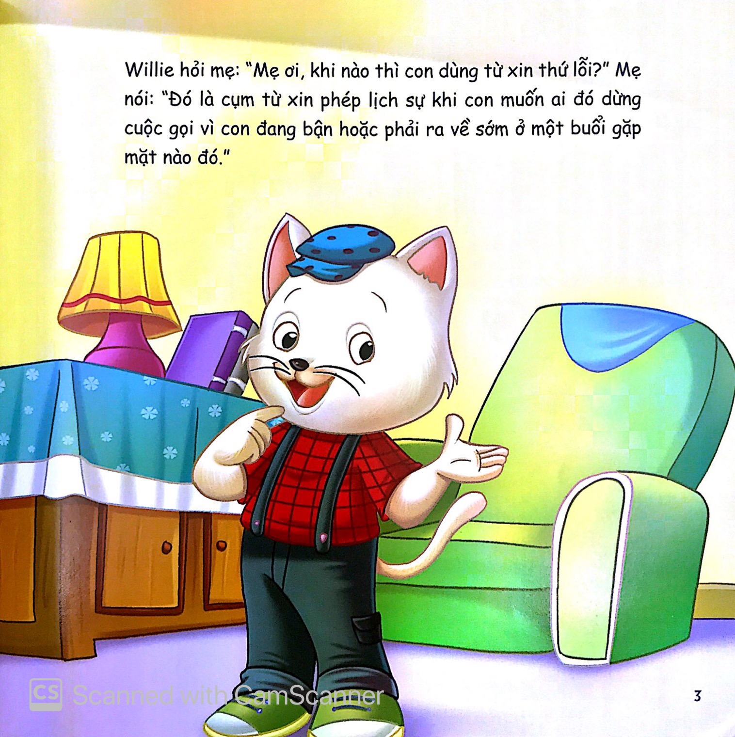 các từ diệu kì của willie - xin thứ lỗi - Ảnh 3