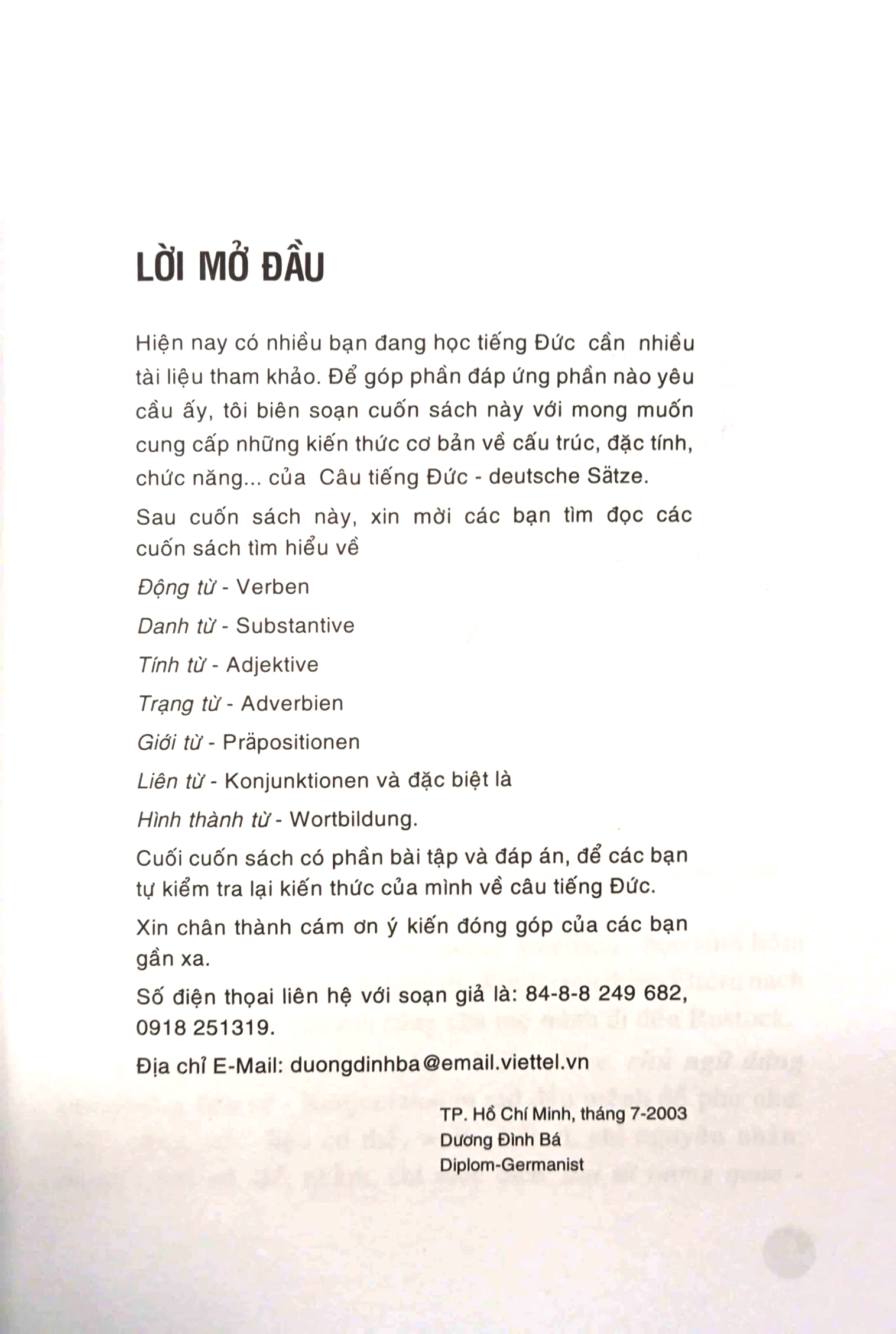 cách cấu tạo câu tiếng đức (tái bản 2024) - Ảnh 3