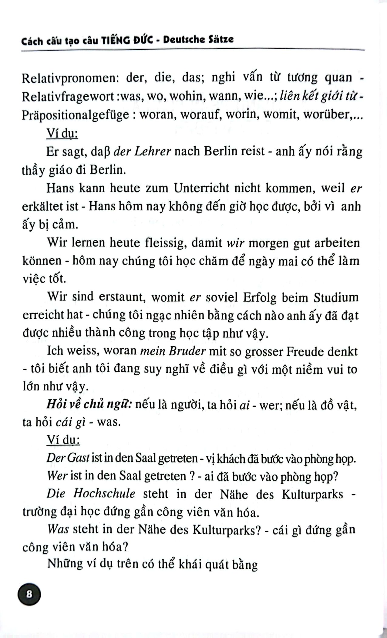 cách cấu tạo câu tiếng đức (tái bản 2024) - Ảnh 5