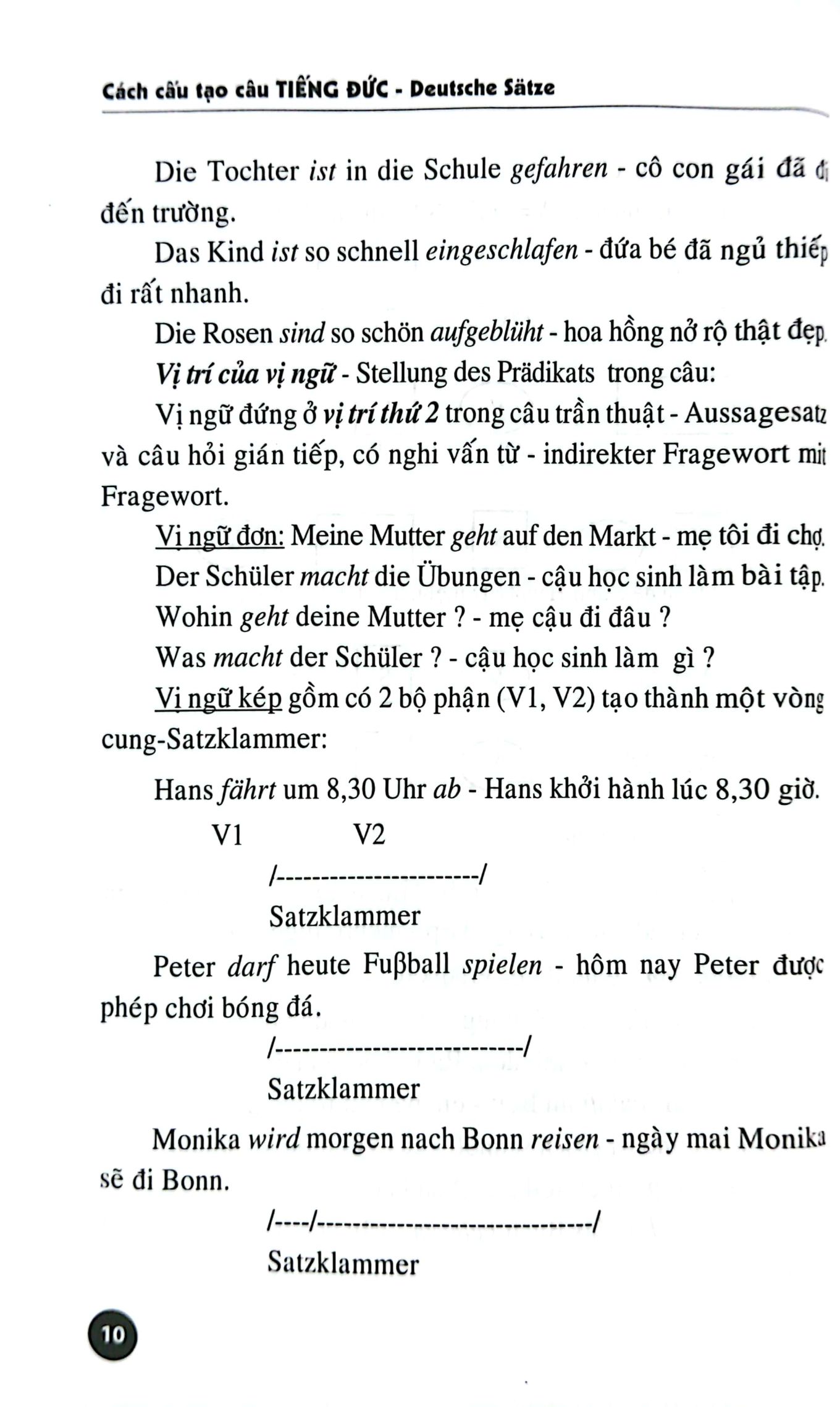 cách cấu tạo câu tiếng đức (tái bản 2024) - Ảnh 7