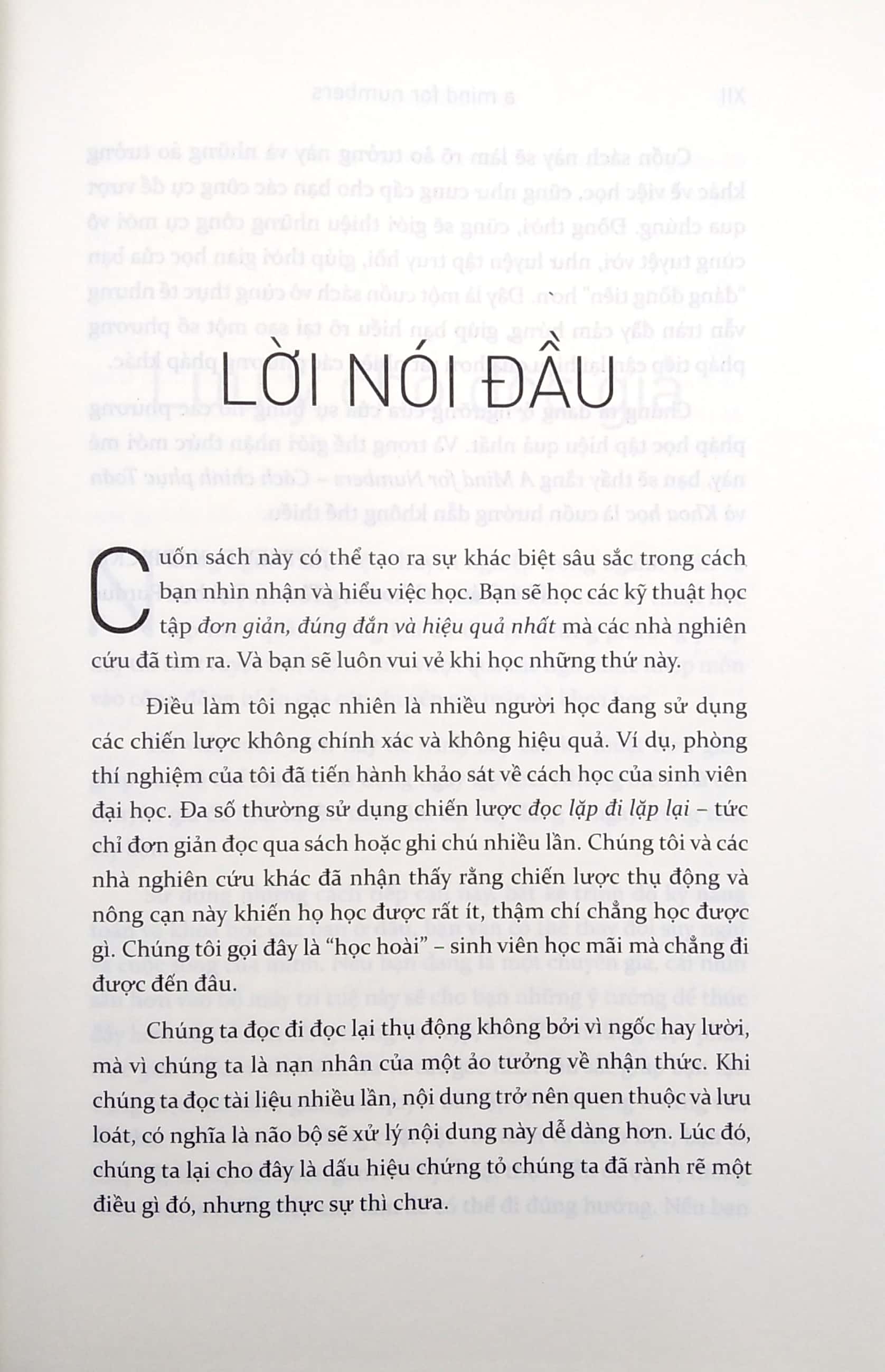 cách chinh phục toán và khoa học - a mind for numbers (tái bản 2022) - Ảnh 4