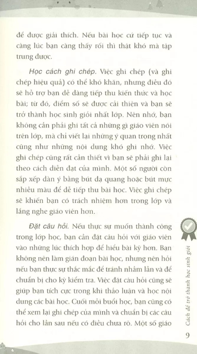 cách để trở thành học sinh giỏi - Ảnh 8