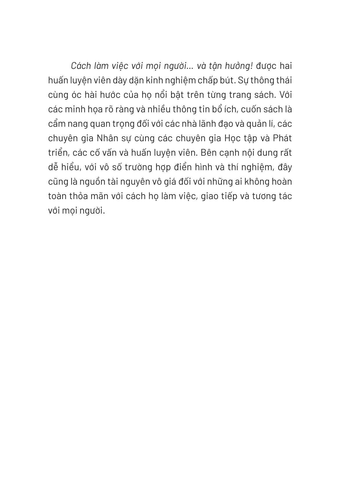 cách làm việc với mọi người và tận hưởng - Ảnh 6