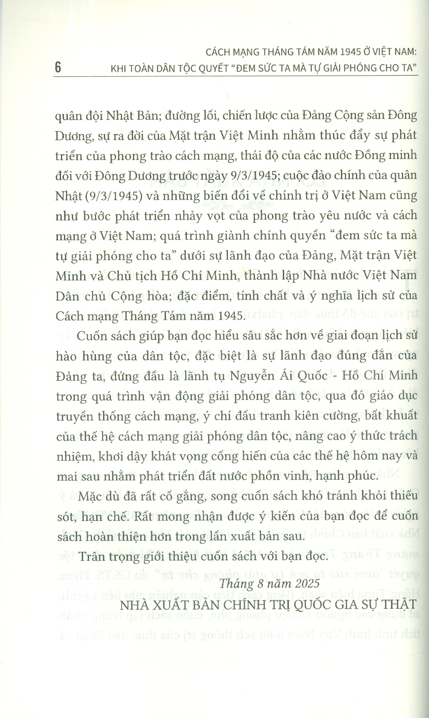 Cách Mạng Tháng Tám Năm 1945 Ở Việt Nam - Ảnh 5
