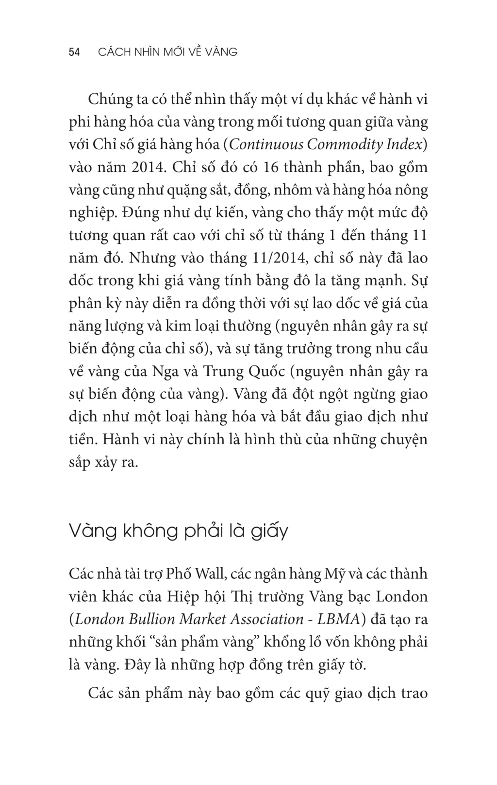 Cách Nhìn Mới Về Vàng - The New Case For Gold - Ảnh 14