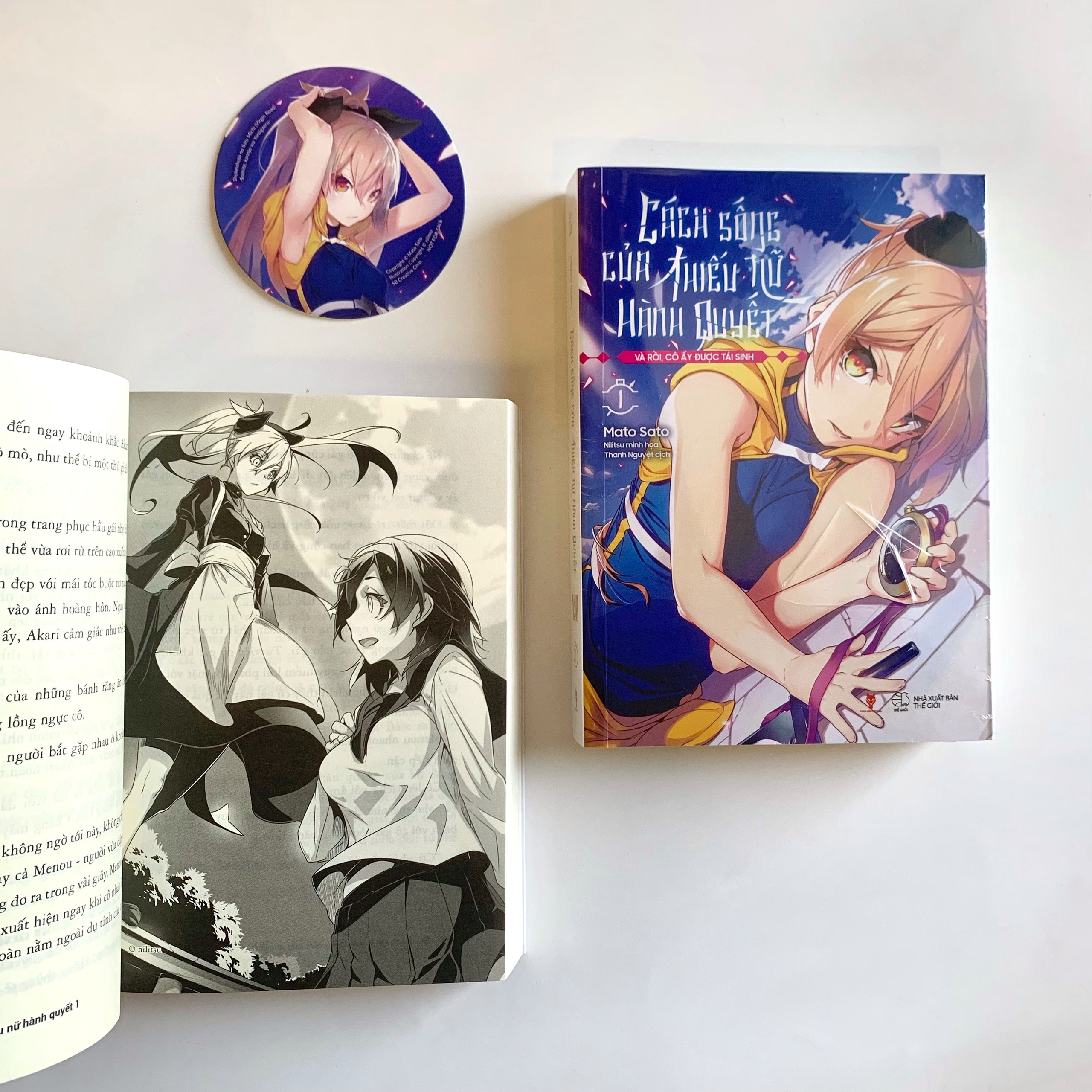 cách sống của thiếu nữ hành quyết - và rồi, cô ấy được tái sinh - tập 1 - tặng kèm bookmark tròn - Ảnh 5