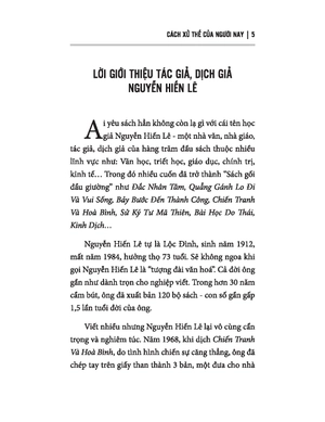 cách xử thế của người nay - nguyễn hiến lê - Ảnh 7