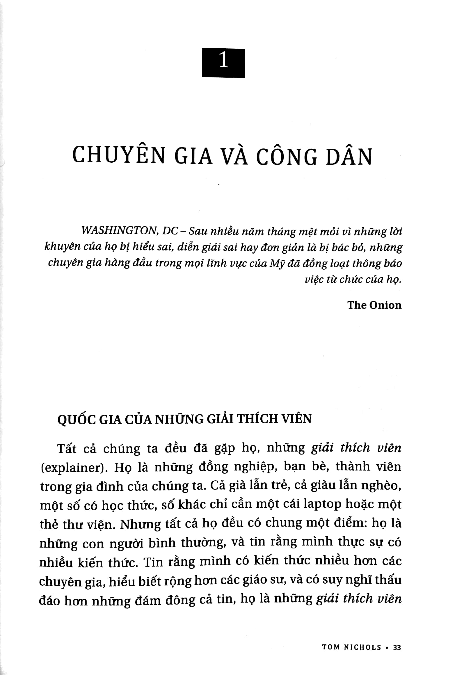 cái chết của giới chuyên gia - the death of expertis - Ảnh 5