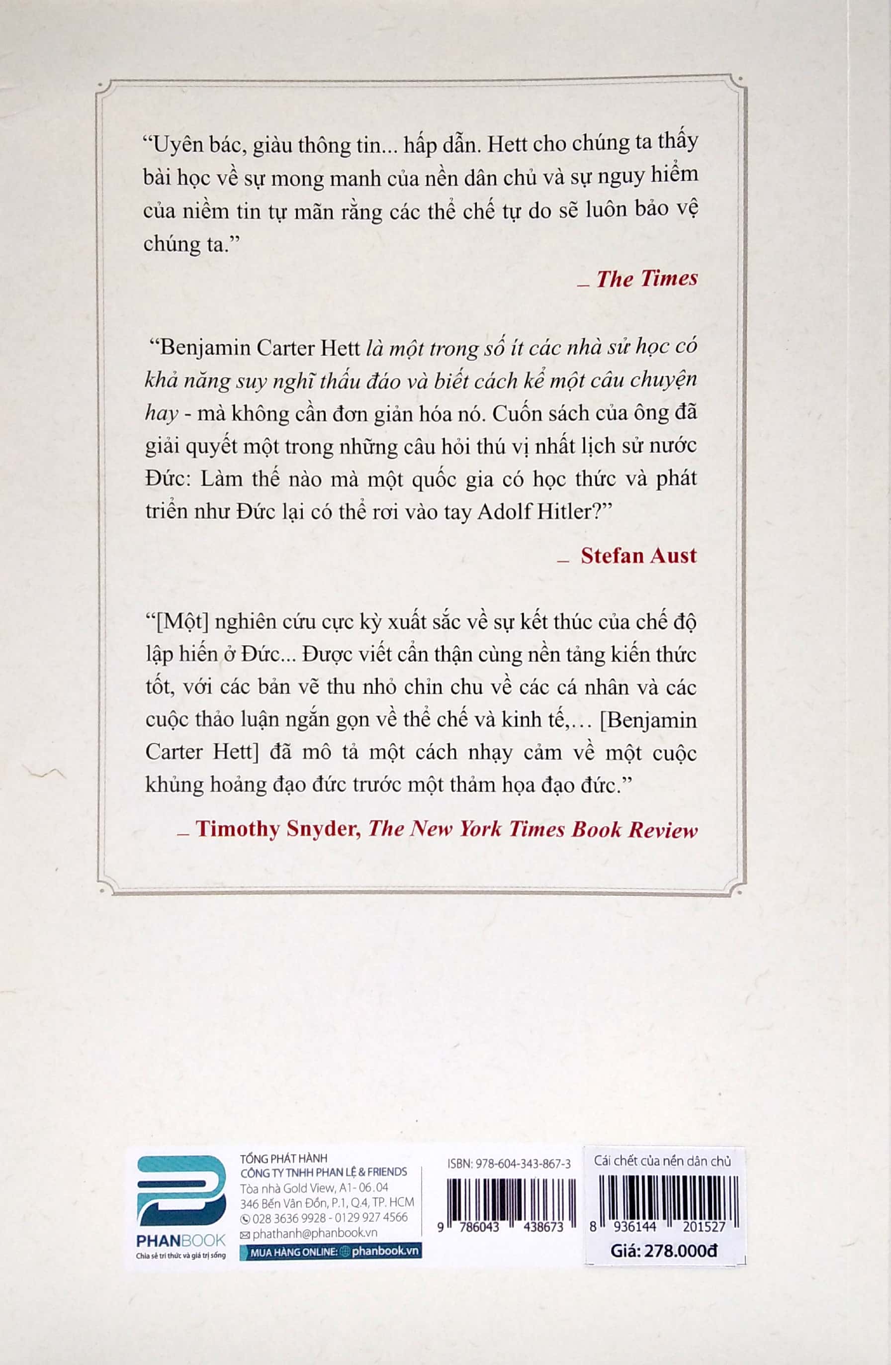 cái chết của nền dân chủ: những bước tiến quyền lực của hitler - Ảnh 6