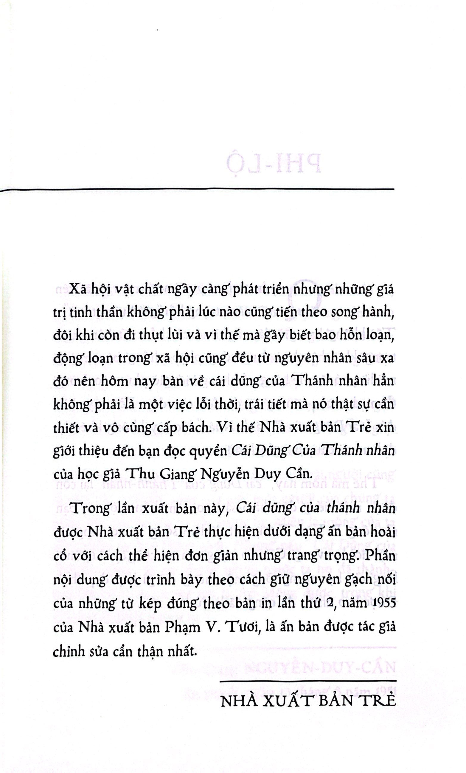 cái dũng của thánh nhân (ấn bản hoài cổ) - Ảnh 4