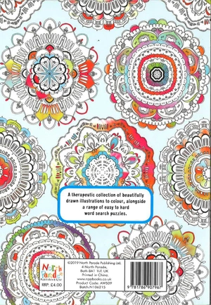 calm colouring book & word search - Ảnh 7