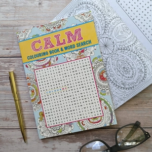 calm colouring book & word search - Ảnh 8