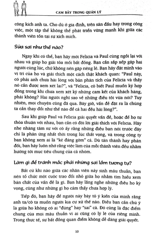 cạm bẫy trong quản lý - Ảnh 3