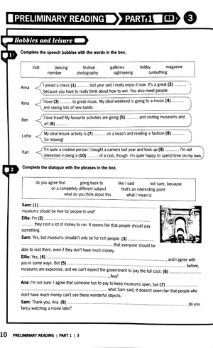 cam english exam booster for preliminary and preliminary for schools w/o ans key w audio - Ảnh 8