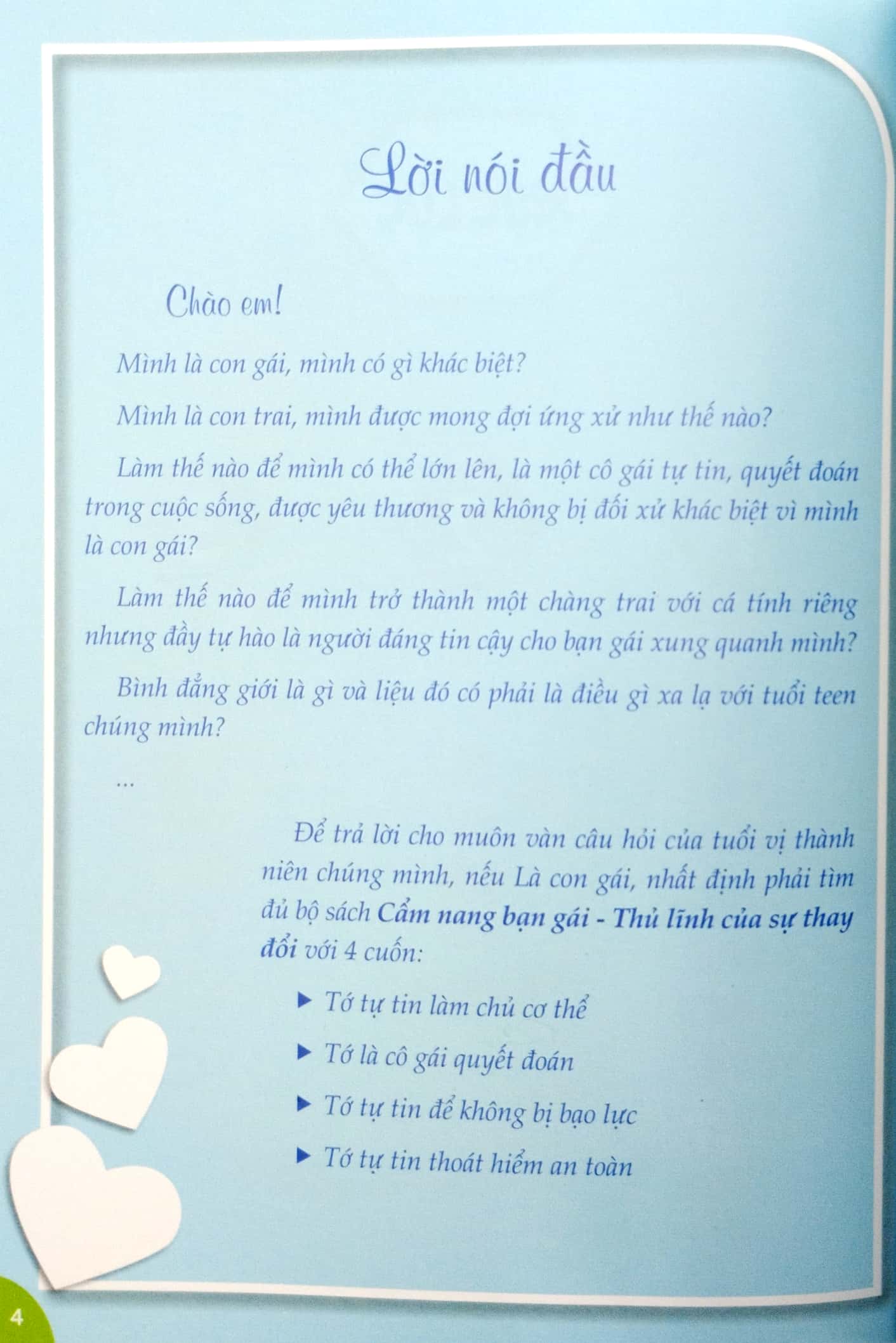 cẩm nang bạn gái - thủ lĩnh của sự thay đổi - tớ tự tin để không bị bạo lực (tái bản 2022) - Ảnh 4