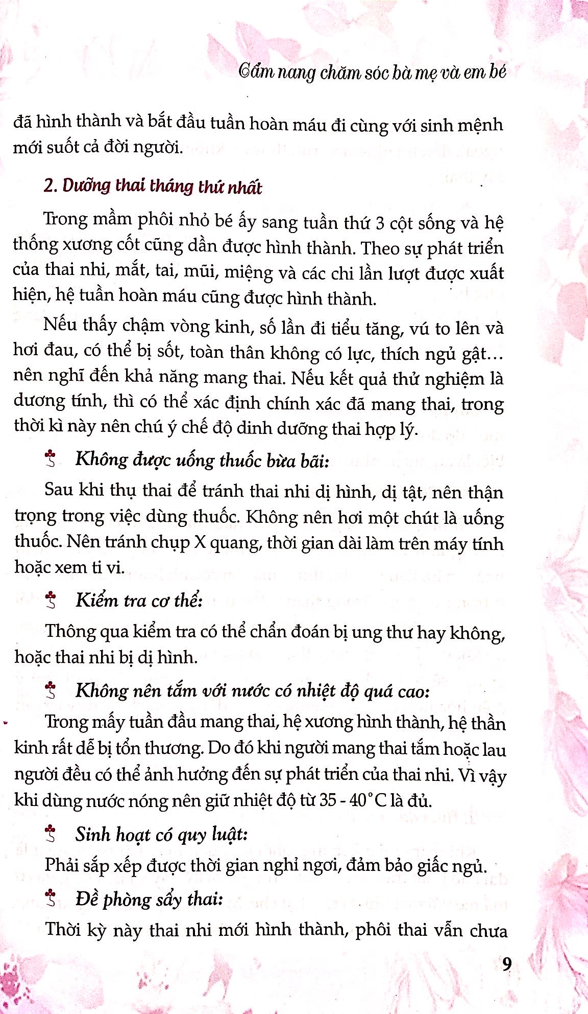 cẩm nang chăm sóc bà mẹ và em bé - Ảnh 7