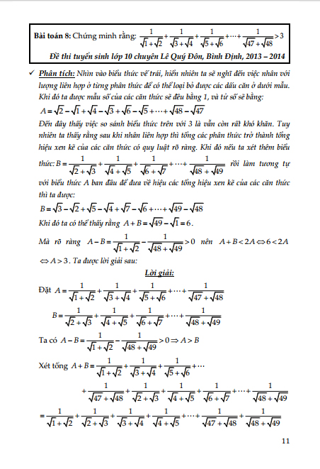 cẩm nang chinh phục kì thi lớp 10 - đại số - Ảnh 11