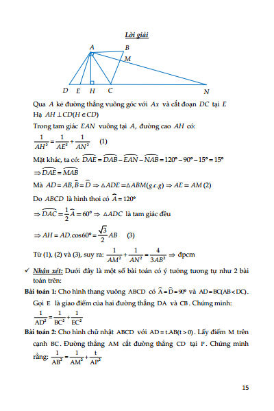 cẩm nang chinh phục kì thi lớp 10 - hình học - Ảnh 10